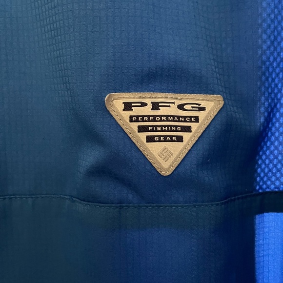 3 Blue Columbia Sportswear PFG long sleeve XL shirts - Picture 3 of 6
